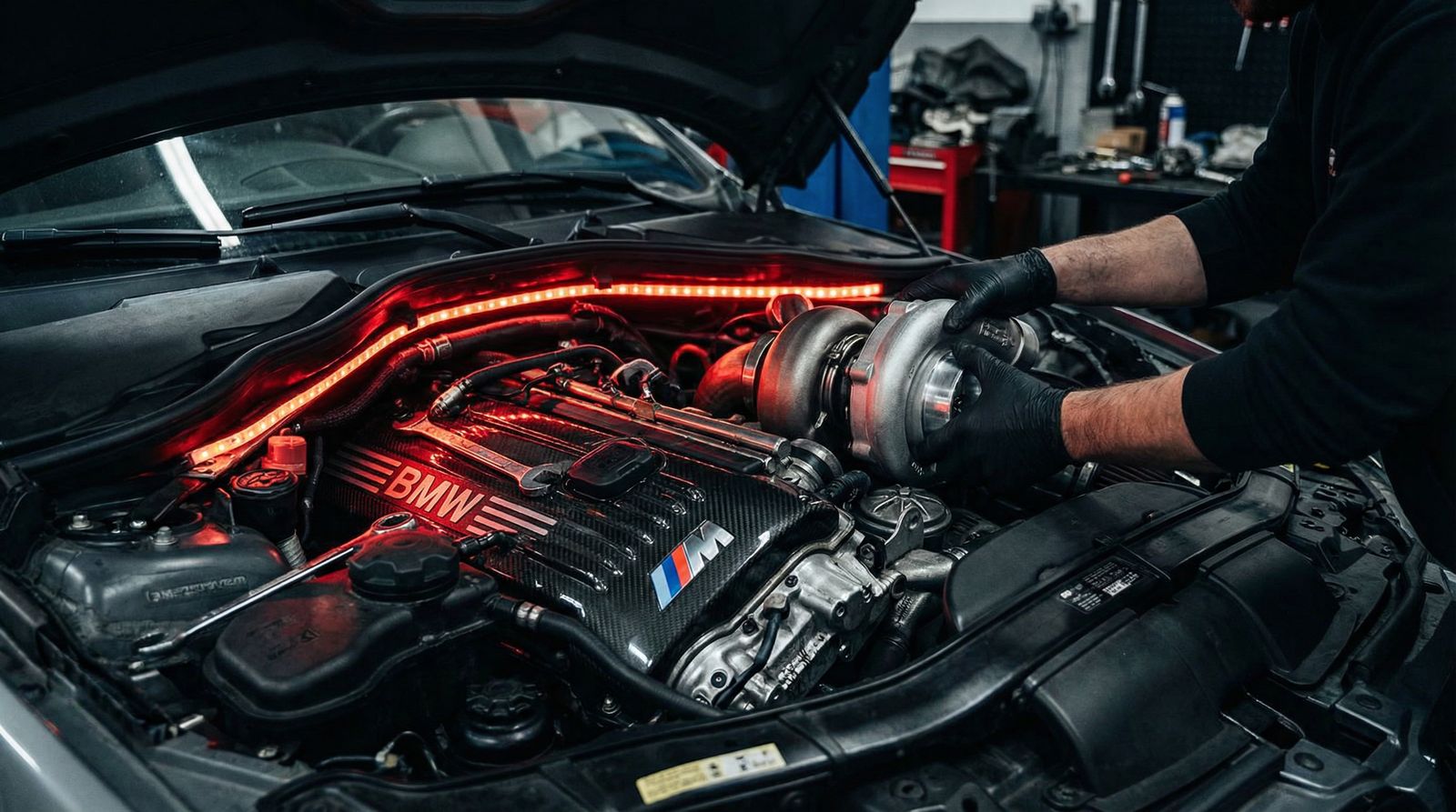 香蕉视频修车视频 - 宝马M4涡轮增压改装视频教程